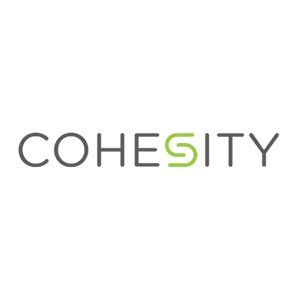 cohesity logo on white