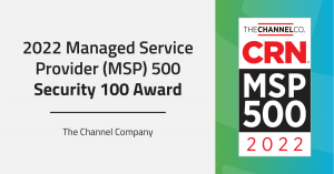 CRN MSP 500 2022 award