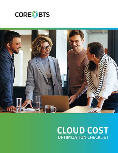 cloud cost optimization checklist ebook cover