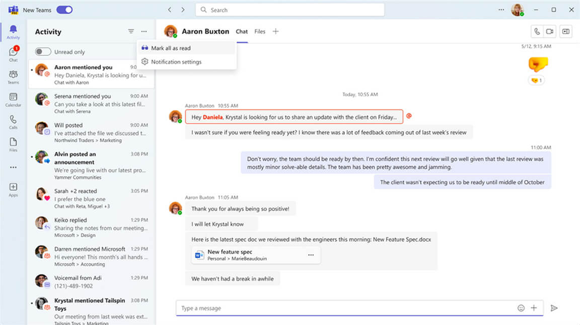 Microsoft Teams 2.0 to Become the Default Client Later This Year