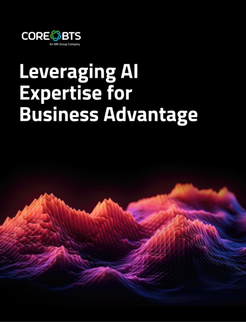 Leveraging AI Expertise for Business Advantage eBook Cover Image